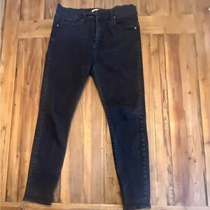 Loft Black Skinny Jeans Size 31/12